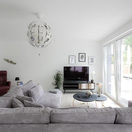 Lulex IV - Traumwohnung Terasse Garten In ノイス エクステリア 写真
